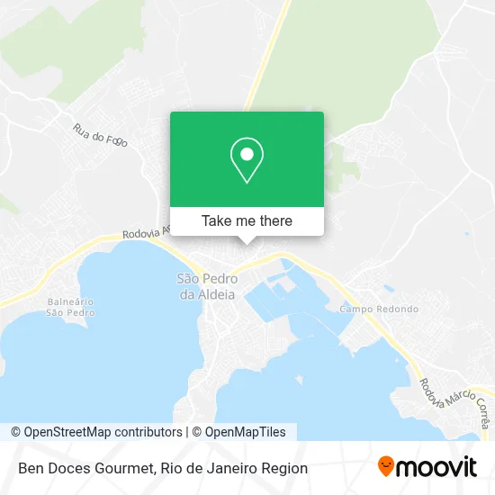 Ben Doces Gourmet map