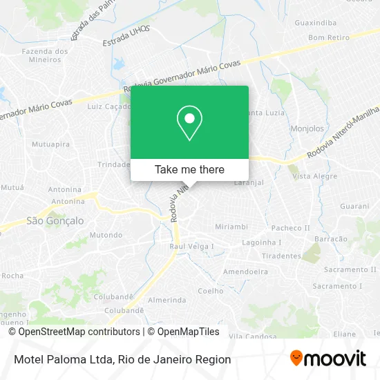 Motel Paloma Ltda map