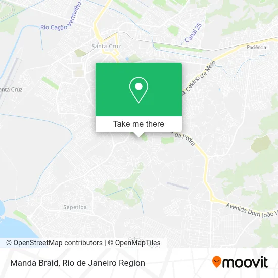 Manda Braid map