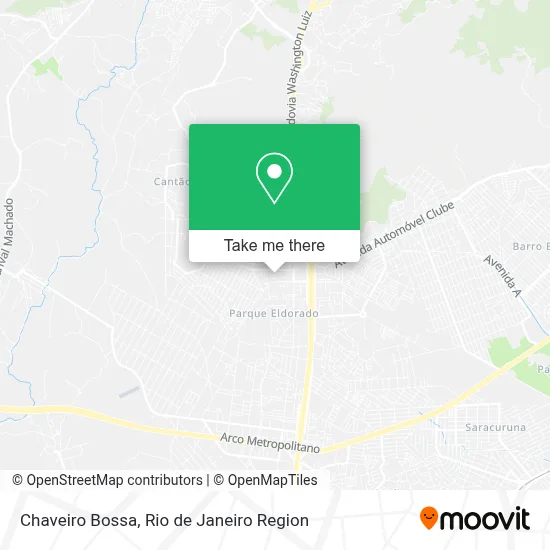 Chaveiro Bossa map
