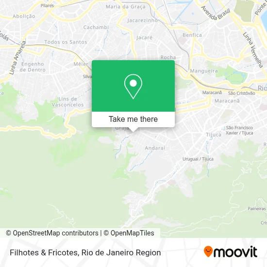 Filhotes & Fricotes map