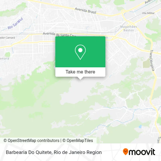 Barbearia Do Quitete map