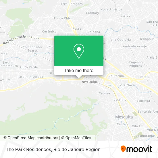 The Park Residences map