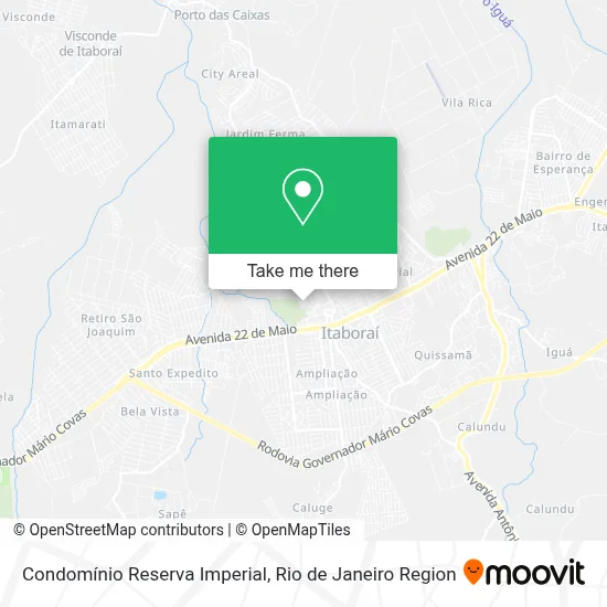 Condomínio Reserva Imperial map