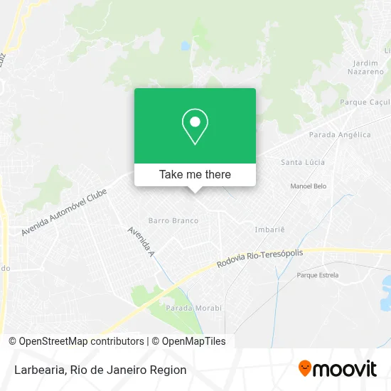 Larbearia map