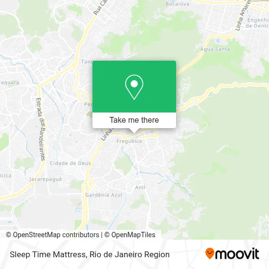 Sleep Time Mattress map