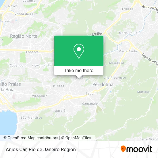 Anjos Car map