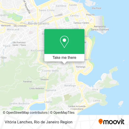 Vitória Lanches map