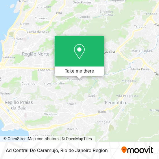 Ad Central Do Caramujo map