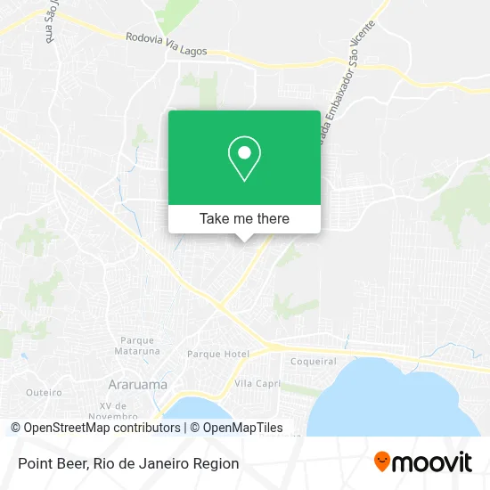 Point Beer map