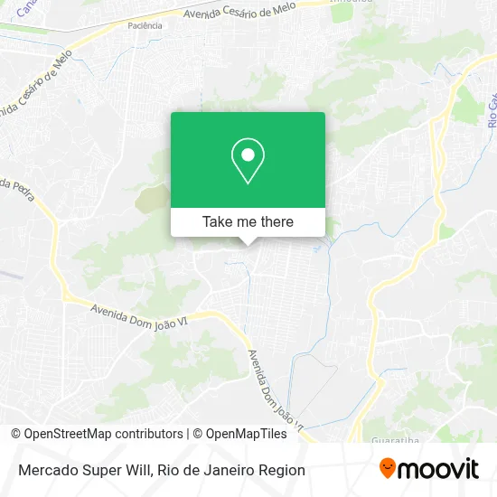 Mercado Super Will map