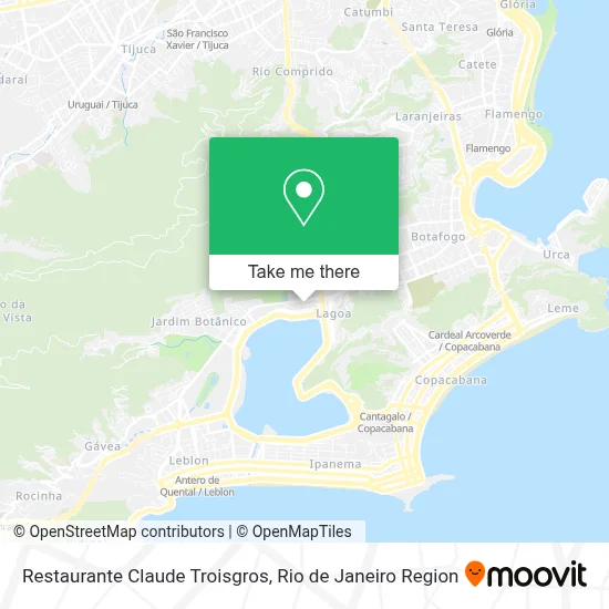 Restaurante Claude Troisgros map