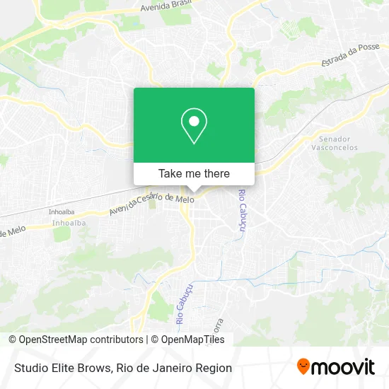 Studio Elite Brows map
