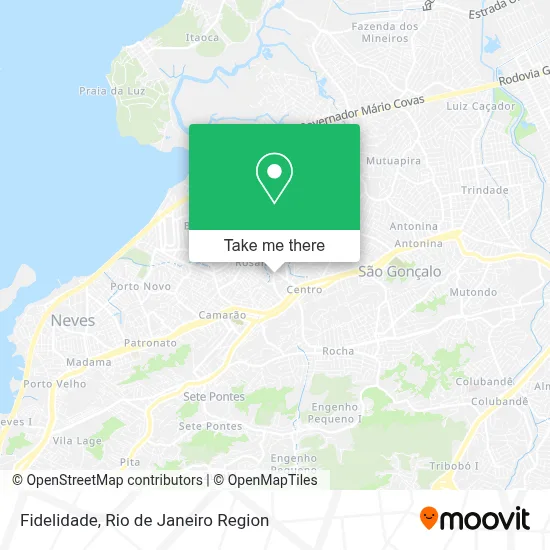 Fidelidade map