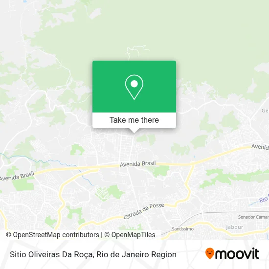 Sitio  Oliveiras Da Roça map