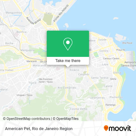 American Pet map