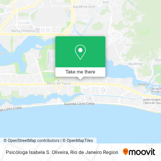 Psicóloga Isabela S. Oliveira map