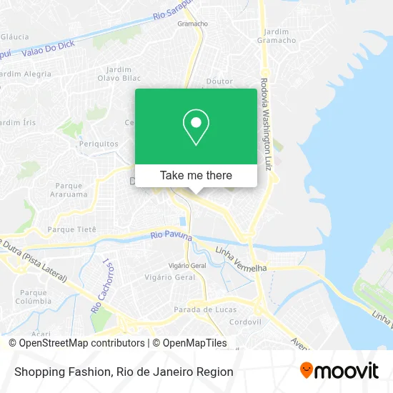 Shopping Fashion map