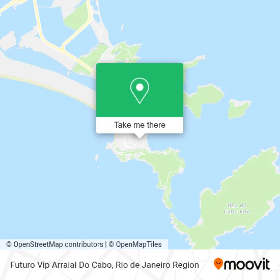 Futuro Vip Arraial Do Cabo map