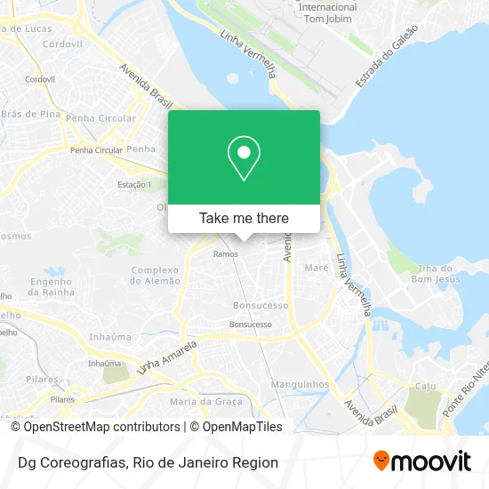 Dg Coreografias map