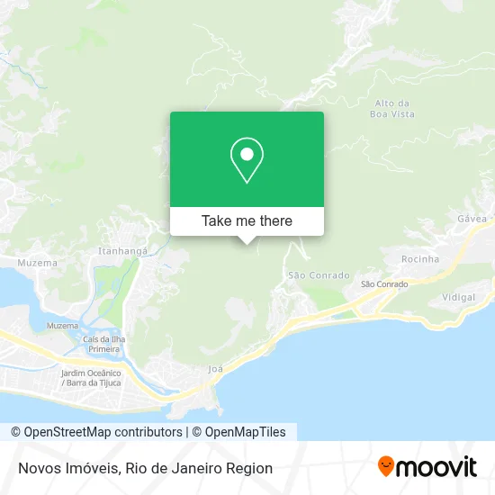 Novos Imóveis map