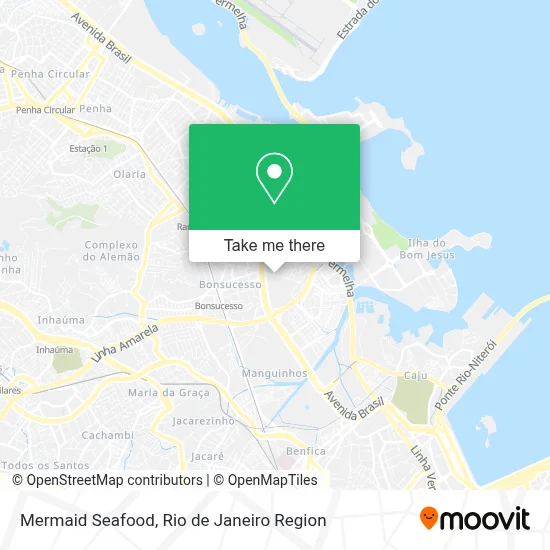 Mermaid Seafood map