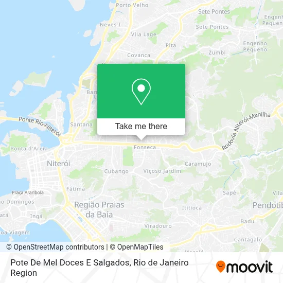 Pote De Mel Doces E Salgados map