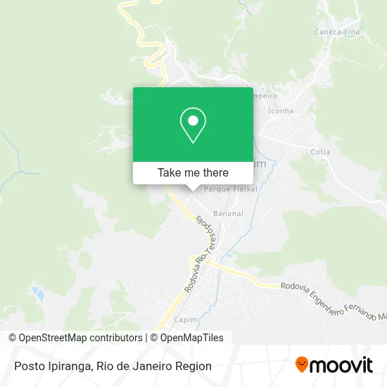 Posto Ipiranga map