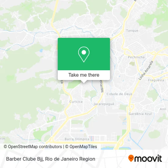 Barber Clube Bjj map