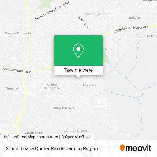 Studio Luana Cunha map