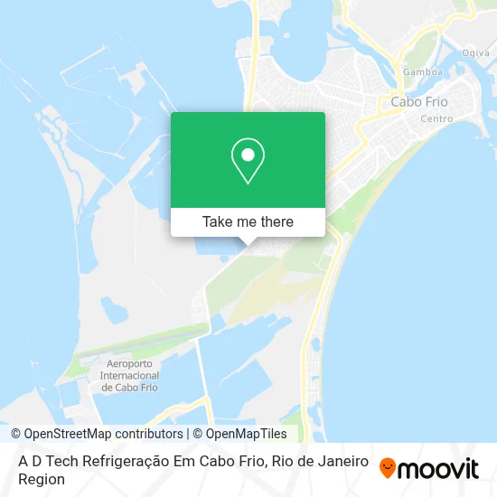 A D Tech Refrigeração Em Cabo Frio map