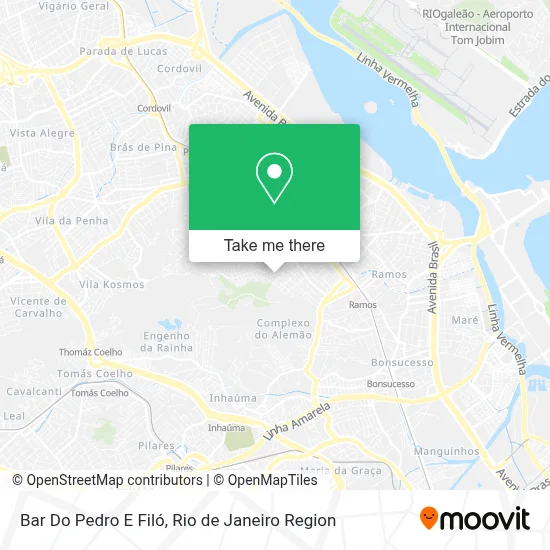 Bar Do Pedro E Filó map