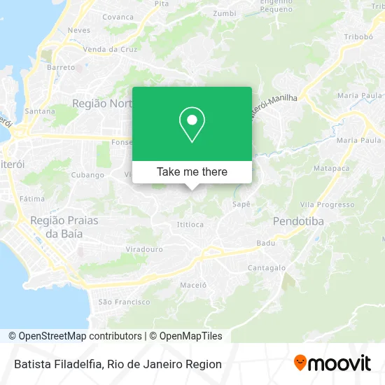 Batista Filadelfia map