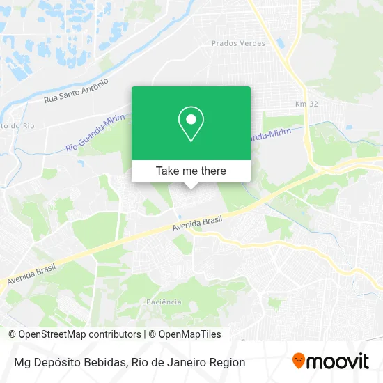 Mg Depósito Bebidas map