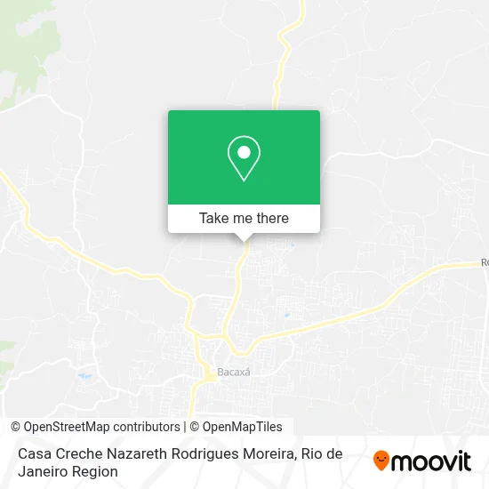 Casa Creche Nazareth Rodrigues Moreira map