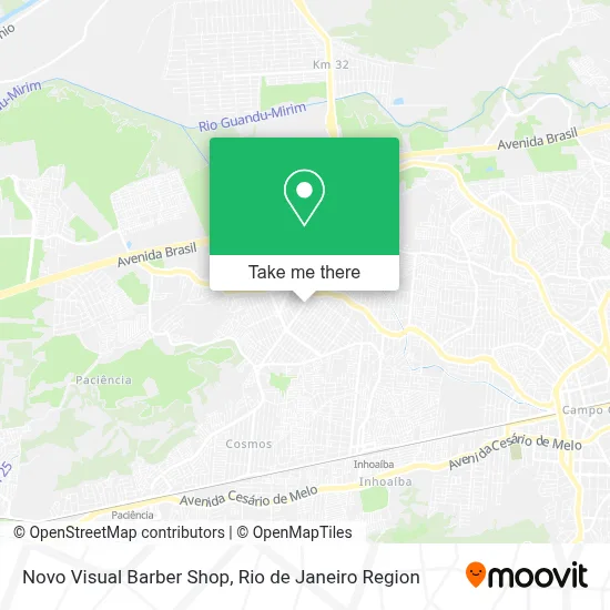 Novo Visual Barber Shop map