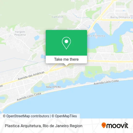 Plastica Arquitetura map