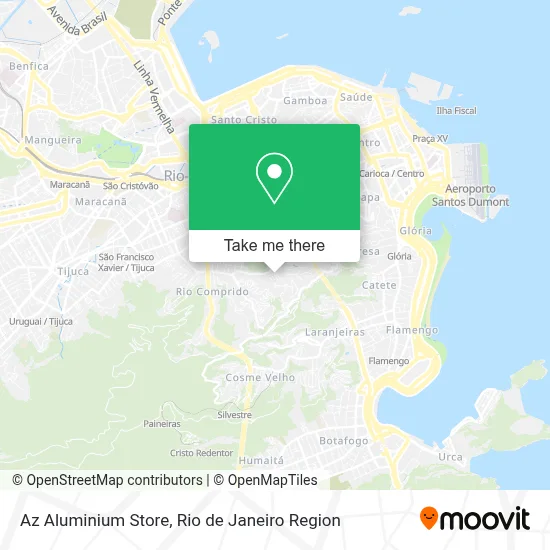 Az Aluminium Store map