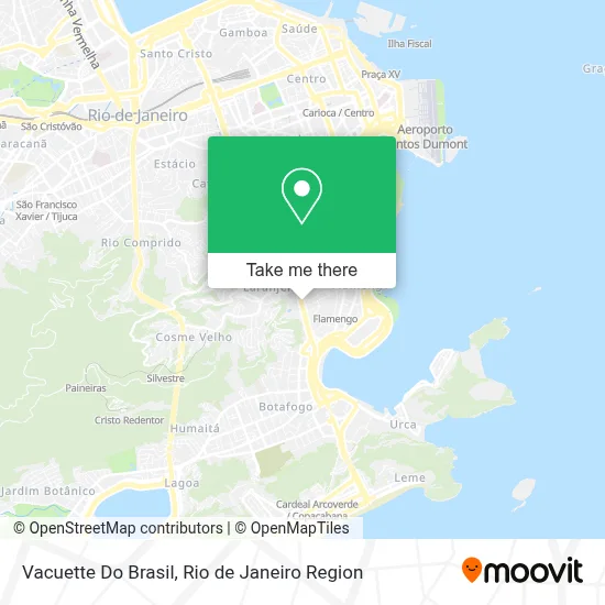 Vacuette Do Brasil map