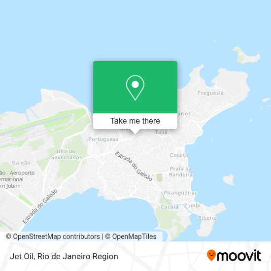 Jet Oil map