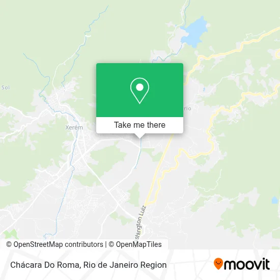 Chácara Do Roma map