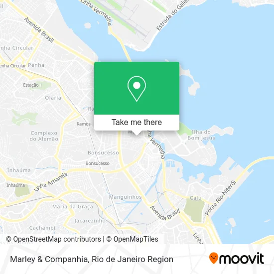 Marley & Companhia map