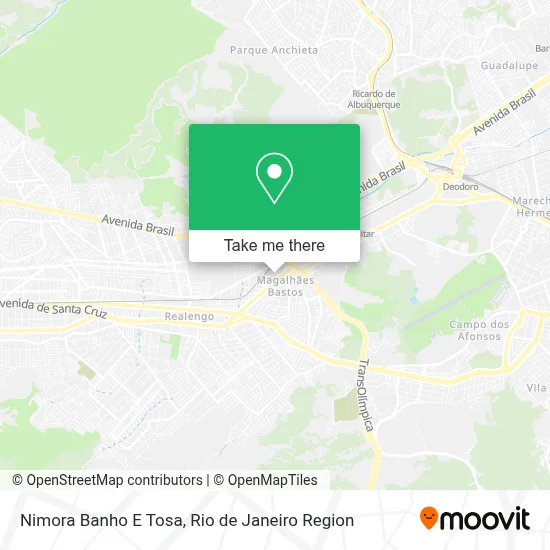 Nimora Banho E Tosa map