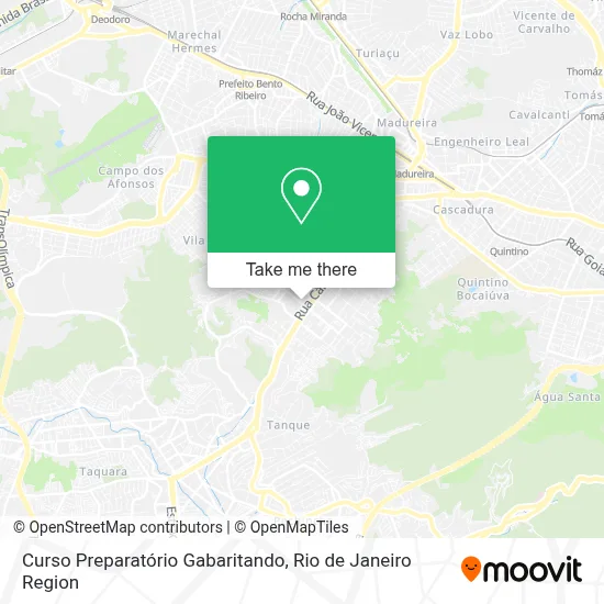 Curso Preparatório Gabaritando map