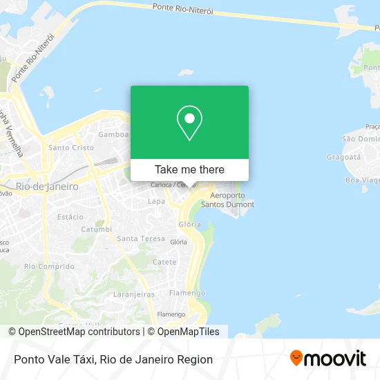 Ponto Vale Táxi map
