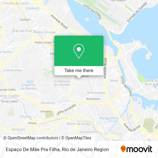 Espaço De Mãe Pra Filha map