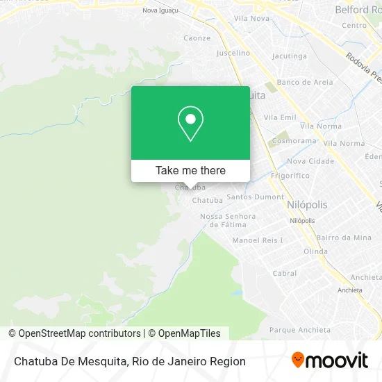 Chatuba De Mesquita map
