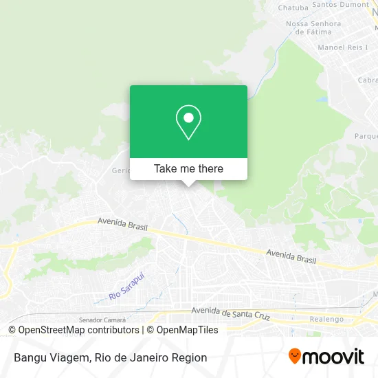 Bangu Viagem map