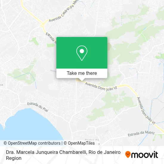 Dra. Marcela Junqueira Chambarelli map