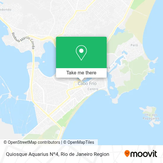 Quiosque Aquarius Nº4 map